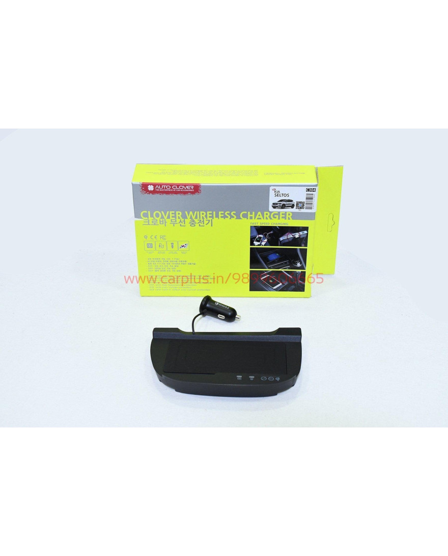 AUTO CLOVER Wireless Charger | C304 For Kia Seltos 1st GEN / Kia Seltos | Facelift